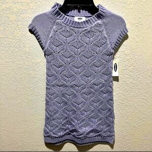 Old Navy NWT Purple Knit Sweater Dress
